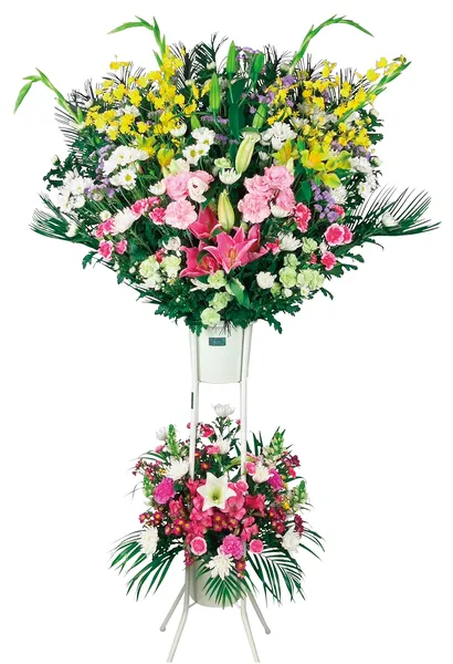 スタンド花2段タイプ